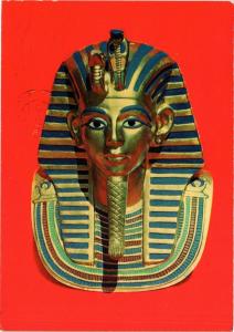 CPM EGYPTE Egyptian Museum-Cairo. Golden mask of Tut Ankh Amoun (343490)