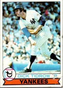 1979 Topps Baseball Card Dick Tidrow New York Yankees