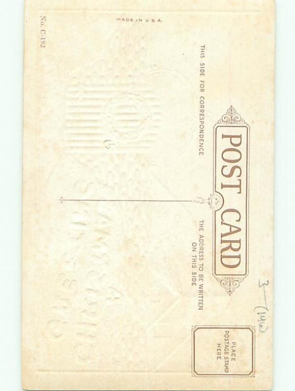 Divided-Back CHRISTMAS SCENE Great Postcard W9024