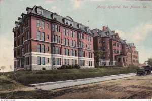 DES MOINES, Iowa, PU-1910; Mercy Hospital