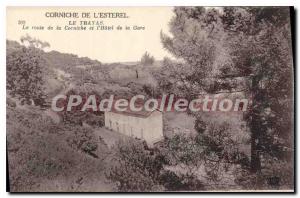 Postcard Old Cornichel De L'Esterel Trayas La Route De La Corniche hotel and ...