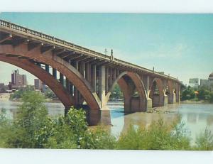 Pre-1980 BRIDGE SCENE Little Rock Arkansas AR d4568