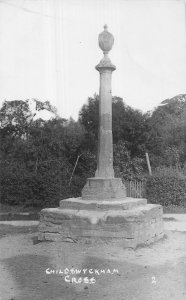 Childswickham Worcestershire England~Cross~1920s P Simms Real Photo POSTCARD