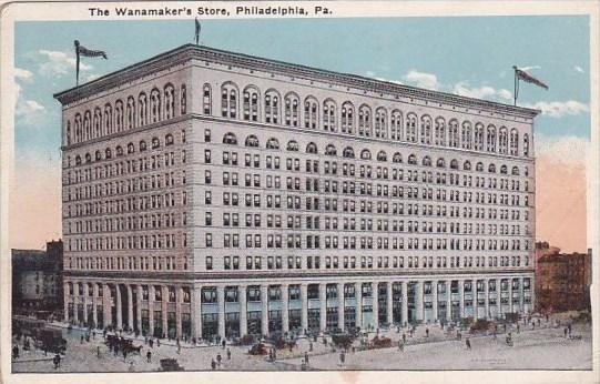 The Wanamaker's Store Philadelphia Pennsylvania 1924