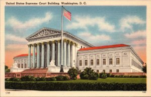 United States Supreme Court Building Washington D.C. Postcard PC91