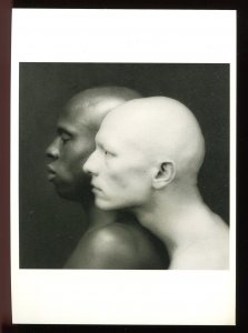 Robert Mapplethorpe photo postcard. Ken Moody and Robert Sherman 1984