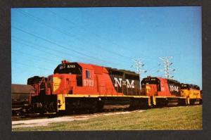 IL National Railway Railroad Train of Mexico Train MCCOOK ILLINOIS PC