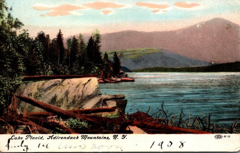 New York Adirondacks Lake Placid 1908