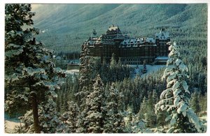 Banff Springs Hotel, Winter, Canadian Rockies, Alberta