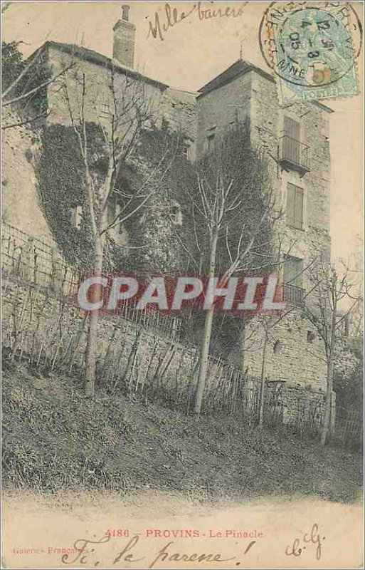 Old Postcard Provins The Pinnacle