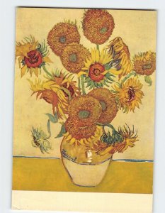 Postcard Sunflowers By Van Gogh, Tate Gallery, London, England