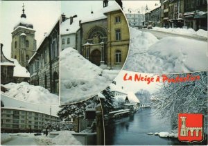 CPM PONTARLIER La Neige a Pontarlier - Scenes (1197125)