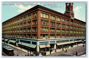 1910 Sibley Lindsay Curr Company Building Main Street East Rochester NY Postcard 