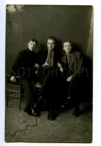 497535 USSR Soviet Students University 1926 year Vintage REAL PHOTO w/ AUTOGRAPH