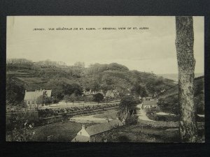 Channel Island JERSEY St. Aubin General View c1904 Postcard by F.F.