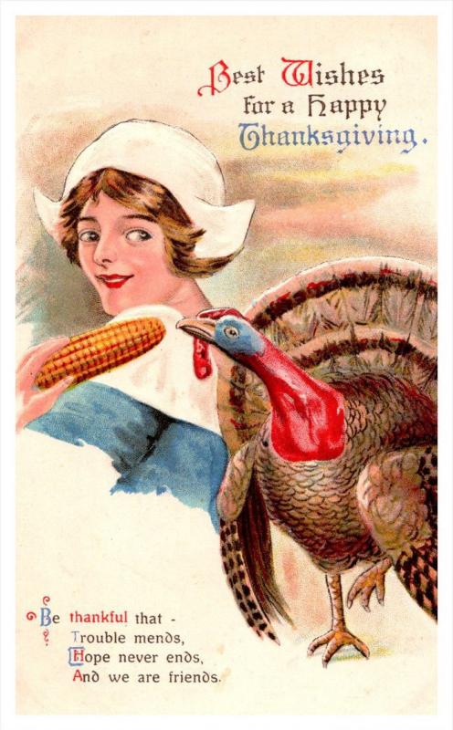 Thanksgiving  Maiden, turkey, Poem