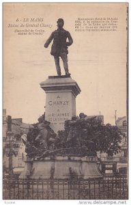 Statue Du General Chanzy, LE MANS (Sarthe), France, 1900-1910s