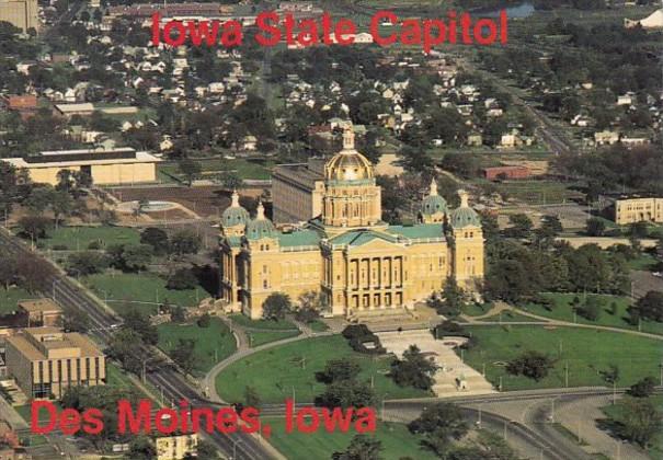 Iowa Des Moines State Capitol Building