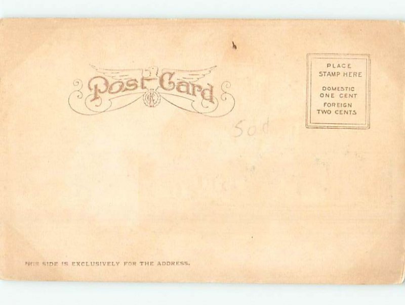 Pre-1907 CHURCH St. Augustine Florida FL A2403