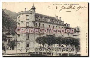 Old Postcard La Bourboule hotel of the Establishment