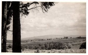 Mountain Landscape Lanya South Sudan RPPC Black And White Postcard