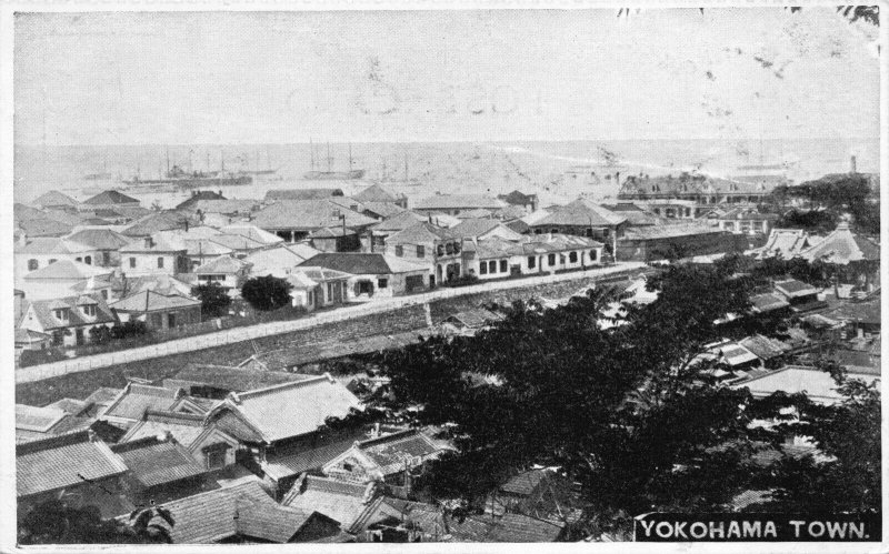 Postcard Overview of Yokohama, Japan~119438