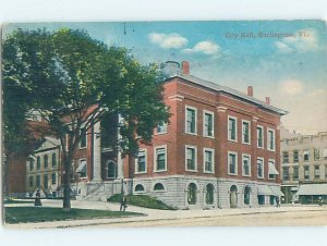 Divided-back CITY HALL SCENE Burlington Vermont VT AF2189