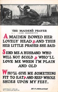 Maiden's Prayer, MT Sheahan 1908 