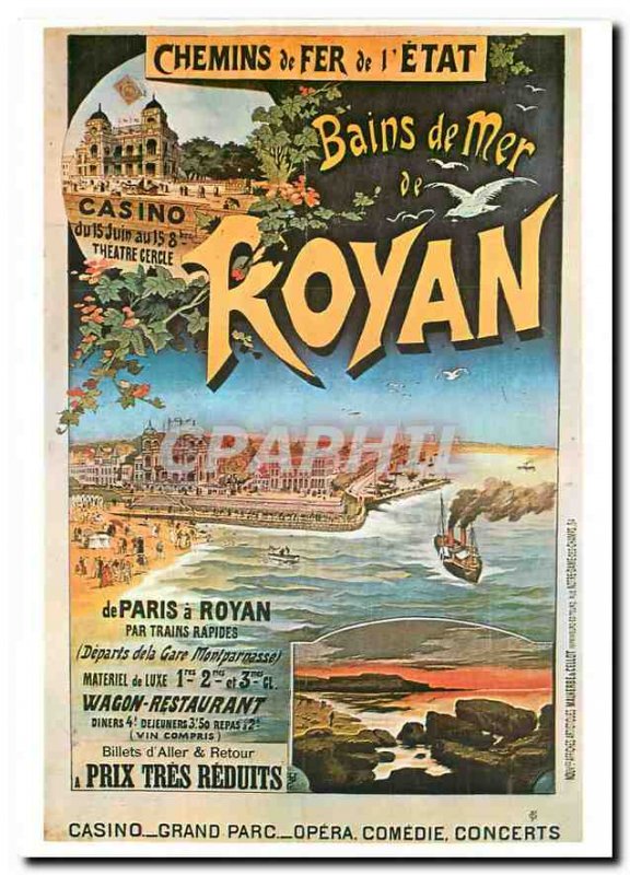 Modern Postcard Royan Res state