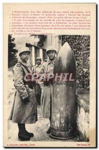 Postcard Old German Army Shells 420