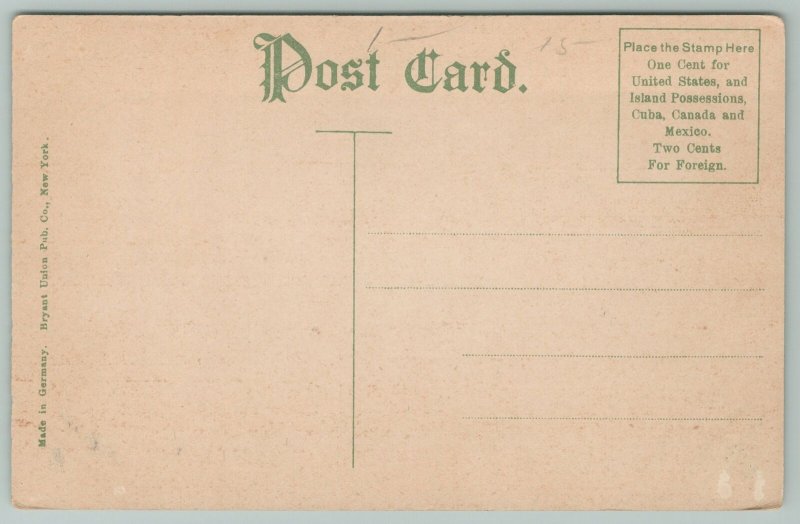 Newburgh New York~Washington Headquarters~1910 Postcard