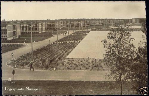 netherlands NUNSPEET Legerplaats Kazerne, Barracks 1959