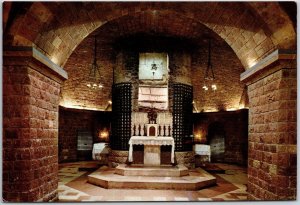 The Church Of St. Francis The Saint's Tomb Assisi Italy Altar Postcard