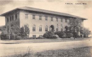 D91/ Laurel Mississippi Postcard c1942 YMCA Building