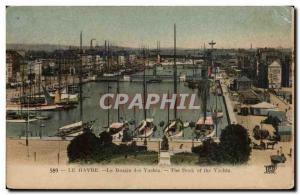 Old Postcard Le Havre Le Yacht Basin