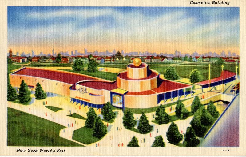 NY - 1939 New York World's Fair. Cosmetics Building