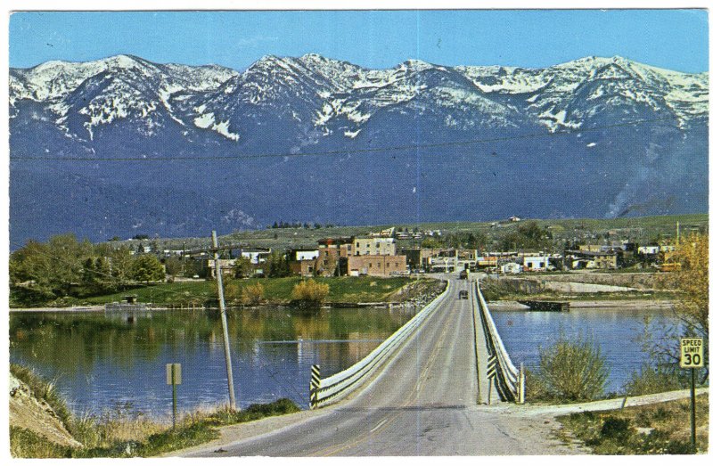 Polson, Montana, on Highway 93