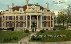 The Wheeler Mansion - Orange, Massachusetts MA