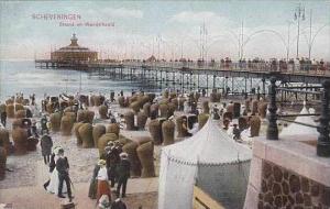 Netherlands Holland Schevenningen Strand en Wandelhoofd