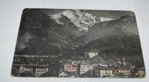 The Interlaken and the Jung Frau Swiss Alps Postcard