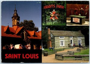 Postcard - Grants Farm - Saint Louis, Missouri