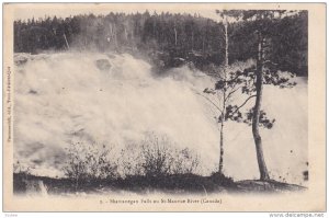 Shawanegan Falls ou St-Maurice River (Quebec) , Canada , PU-1908