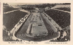 br105073 athenes le stade vue de la piste athens stadium estade athletisme