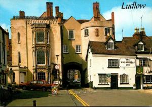 England Ludlow Broadgate With Wheatsheaf Inn