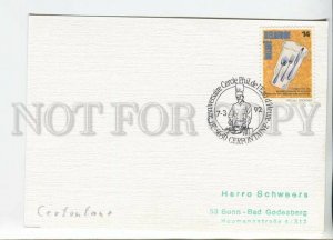 450609 Belgium 1992 year philatelic club Cerfontaine cook special cancellations