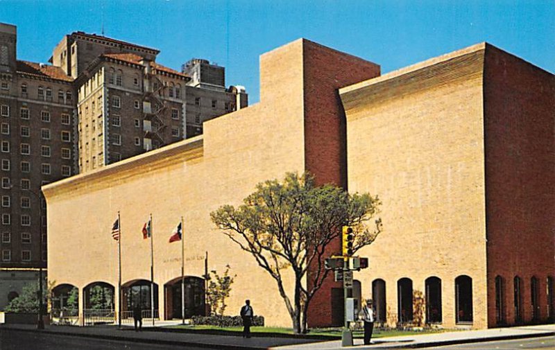 San Antonio Main Library San Antonio, Texas USA View Postcard Backing 