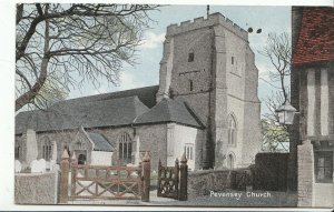Sussex Postcard - Pevensey Church   ZZ1242