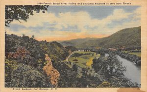 French Broad River Valley, Southern Railroad Hot Springs, North Carolina NC  