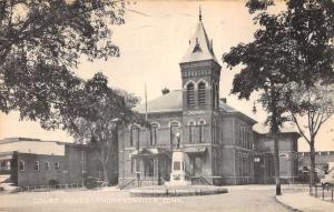 Thompsonville Connecticut Court House Exterior Antique Postcard K29194