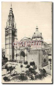 Old Postcard The Cathedral Toledo